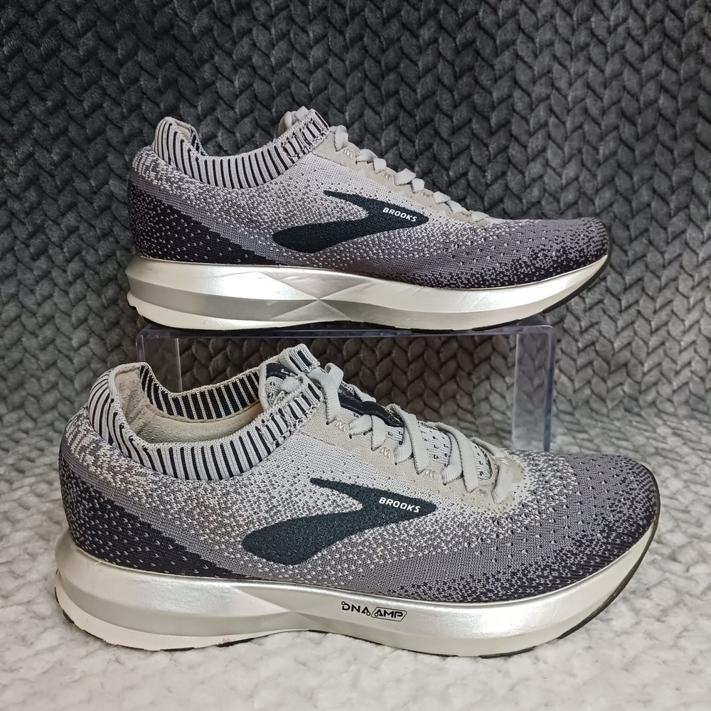 Brooks Levitate 2 Women's Walking Running Sneakers Shoes Gray Black Size 6.5